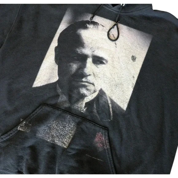 Godfather Men's Vito Corleone Graphic Sweater - Officially Licensed Movie Merchandise